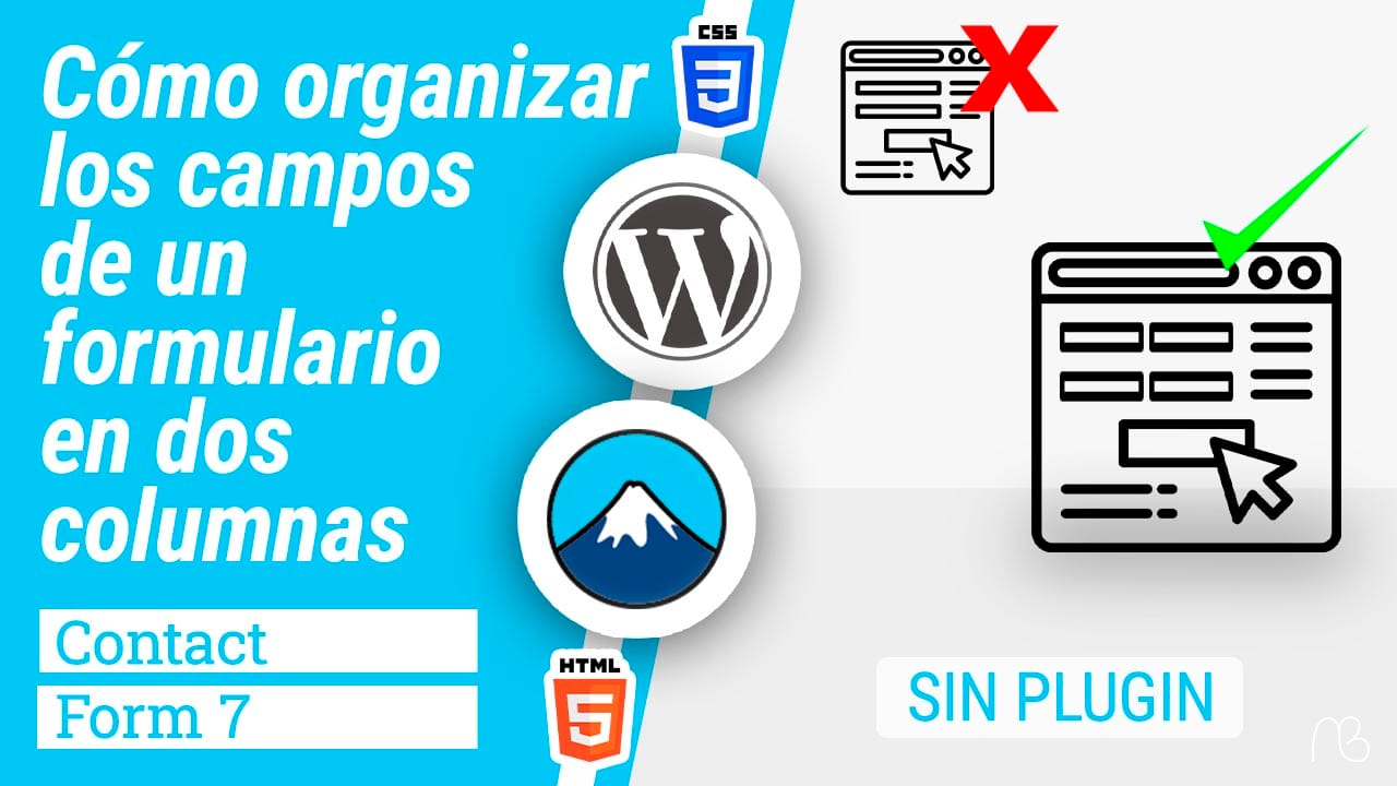 Cómo Organizar los Campos de un Formulario en Dos Columnas en WordPress ...